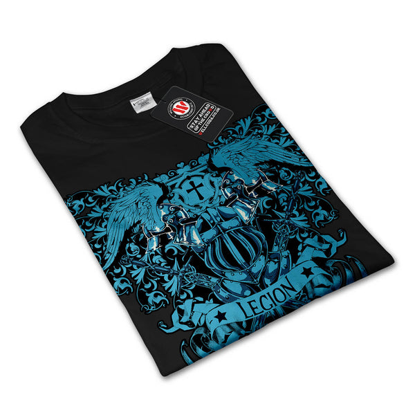 Kingdom Legion Cross Mens Long Sleeve T-Shirt