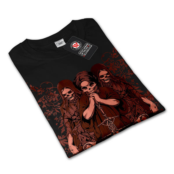 Damned Ghost Hell Mens Long Sleeve T-Shirt
