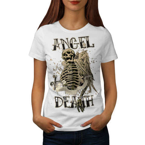 Angel Death Halo Wing Womens T-Shirt