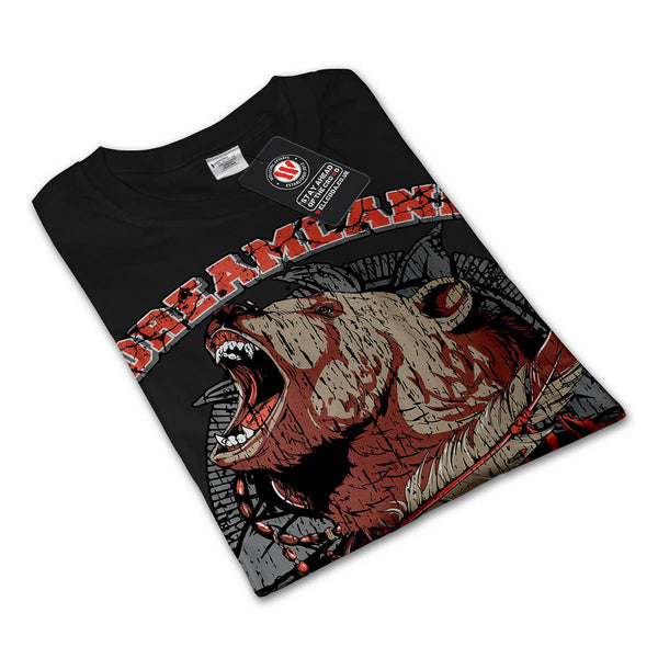 Dream Land Wild Bear Mens Long Sleeve T-Shirt