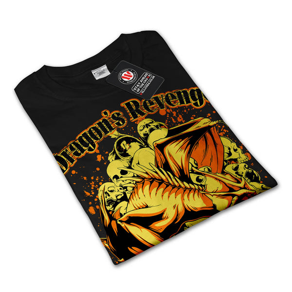 Dragon Revenge Rage Mens Long Sleeve T-Shirt