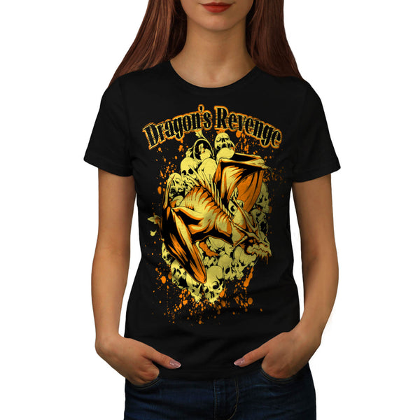 Dragon Revenge Rage Womens T-Shirt