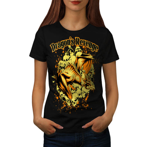 Dragon Revenge Rage Womens T-Shirt