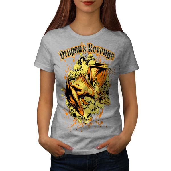 Dragon Revenge Rage Womens T-Shirt