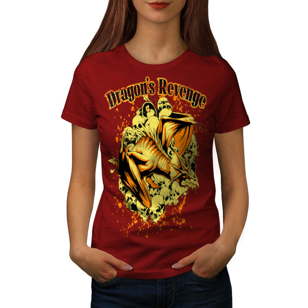 Dragon Revenge Rage Womens T-Shirt