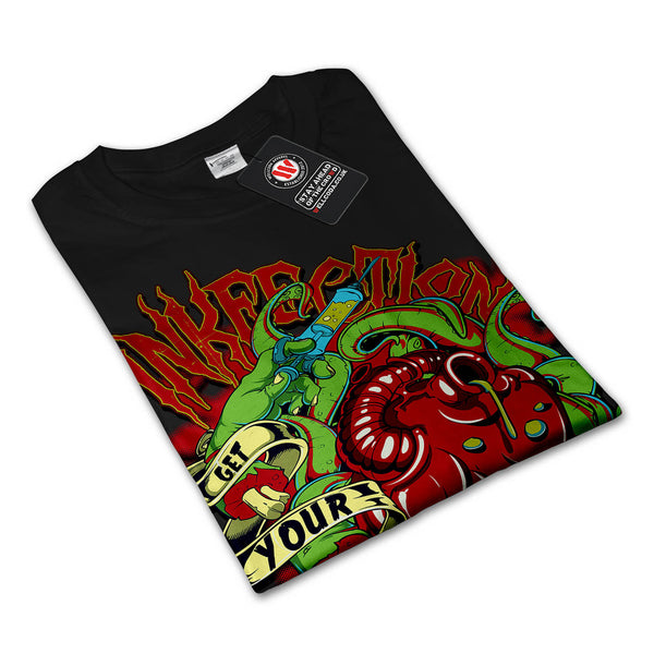 Ink Infection Tattoo Womens Long Sleeve T-Shirt