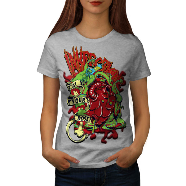 Ink Infection Tattoo Womens T-Shirt