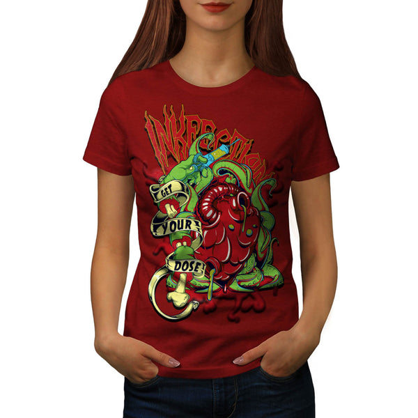 Ink Infection Tattoo Womens T-Shirt