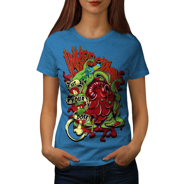 Ink Infection Tattoo Womens T-Shirt