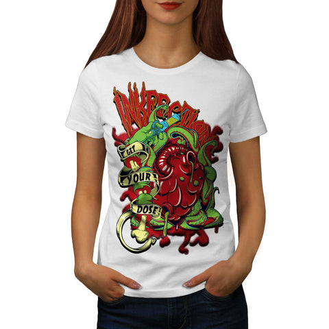 Ink Infection Tattoo Womens T-Shirt