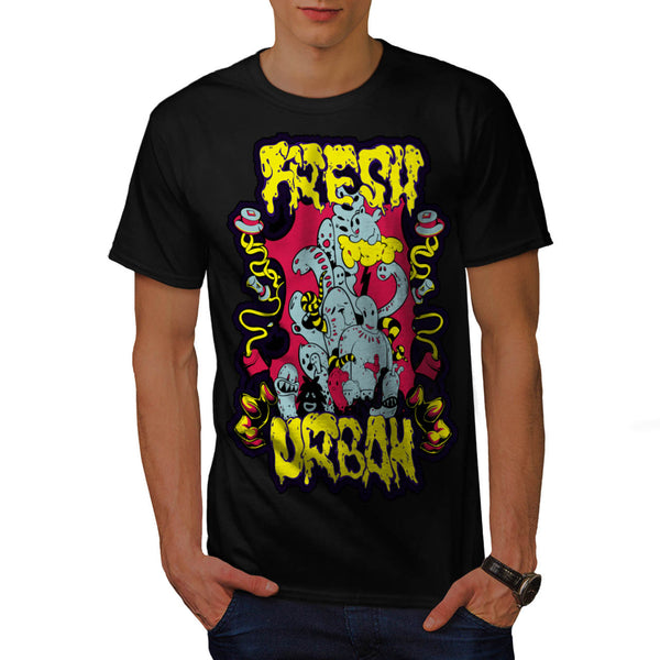 Fresh Urban Monsters Mens T-Shirt