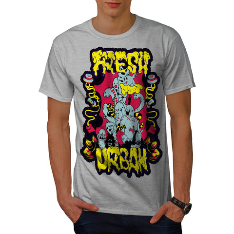 Fresh Urban Monsters Mens T-Shirt