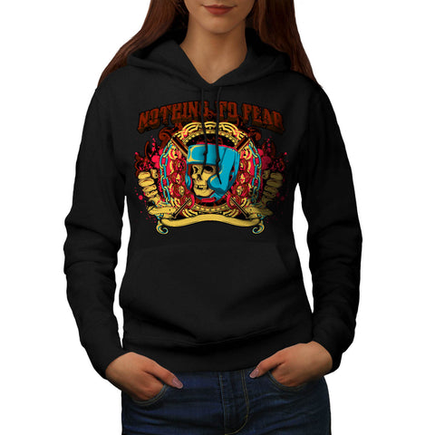 Nothing To Fear Boxer Womens Hoodie