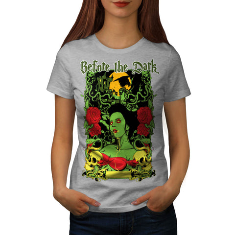 Before Dark Vampire Womens T-Shirt
