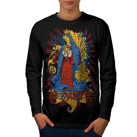 Mary Magdalene Card Mens Long Sleeve T-Shirt