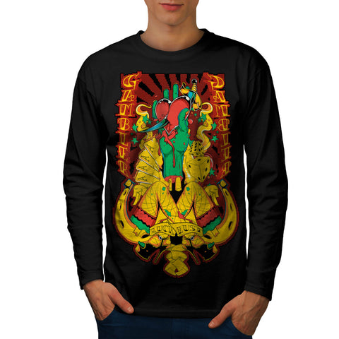 Gambler Luck Lust Sin Mens Long Sleeve T-Shirt