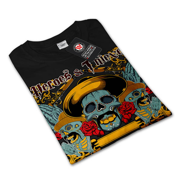 Heroes Thieves Mexico Mens Long Sleeve T-Shirt