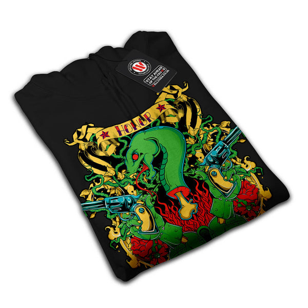 Dragon Death Honour Mens Hoodie