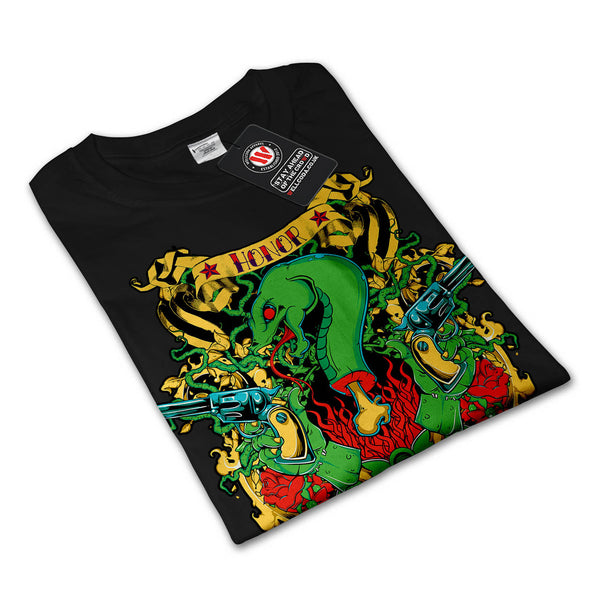 Dragon Death Honour Mens Long Sleeve T-Shirt