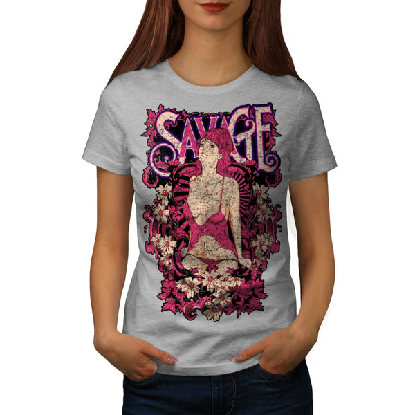 Savage Beauty Lust Womens T-Shirt