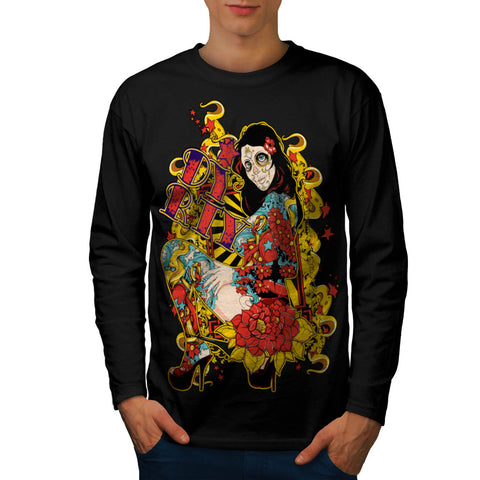 Dirty Party Girl Life Mens Long Sleeve T-Shirt