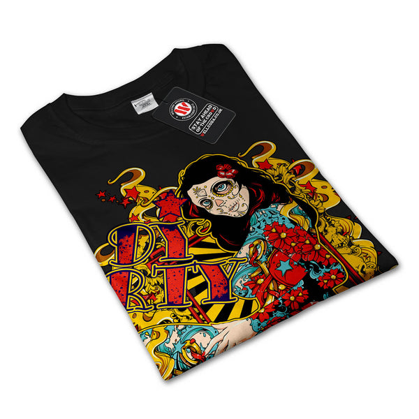 Dirty Party Girl Life Mens Long Sleeve T-Shirt