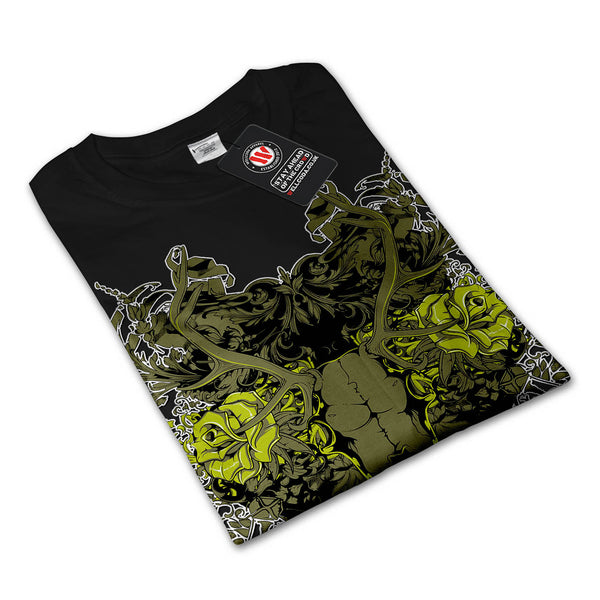 Savage Animal Skull Mens Long Sleeve T-Shirt