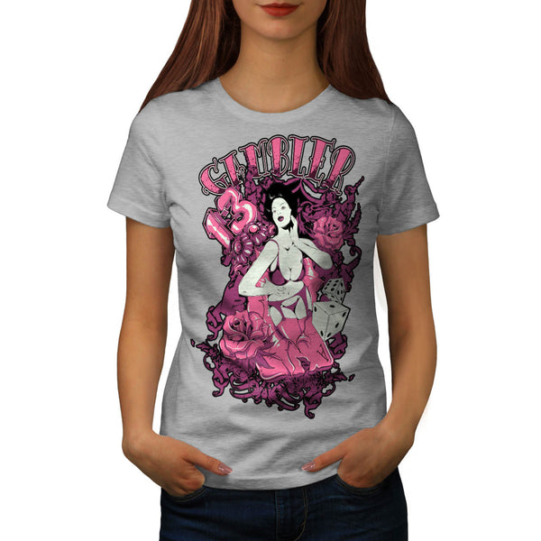 Gambler Casino Game Womens T-Shirt