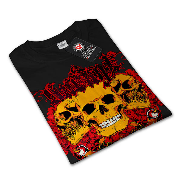 Savage Monster Death Mens Long Sleeve T-Shirt