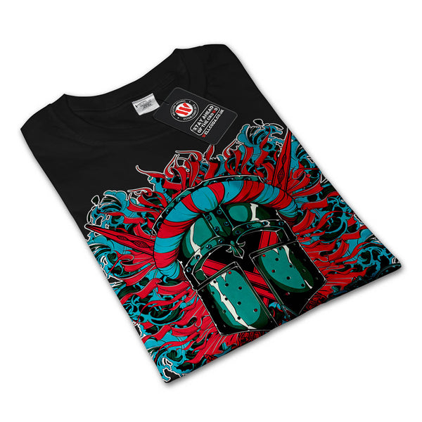 Crusader Knight Hero Mens Long Sleeve T-Shirt