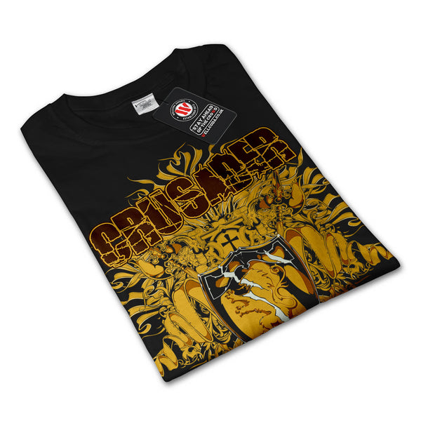 Crusader Knight Hero Mens Long Sleeve T-Shirt