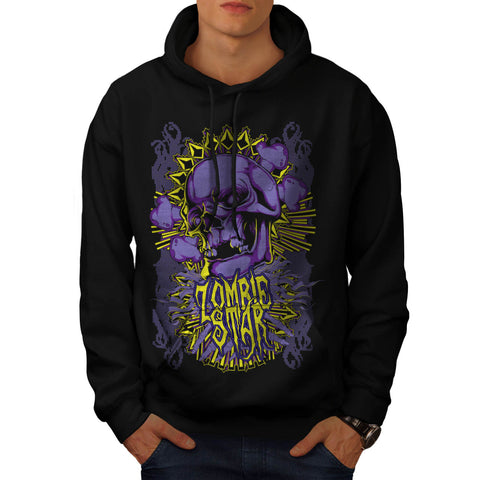 Monster Zombie Star Mens Hoodie