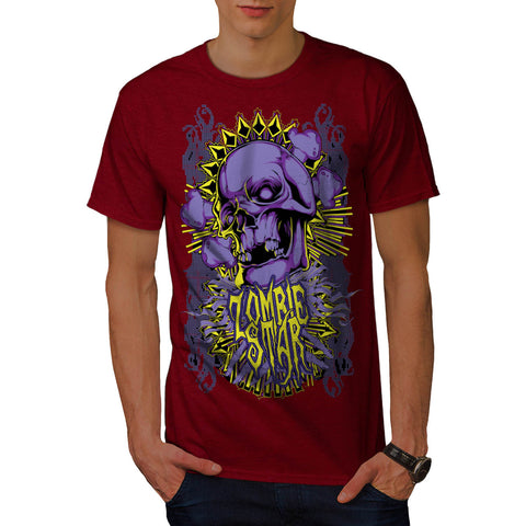 Monster Zombie Star Mens T-Shirt