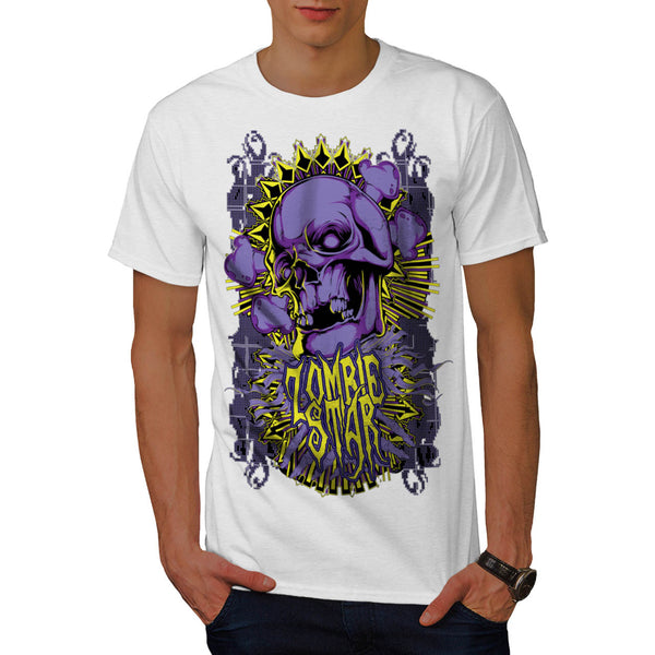 Monster Zombie Star Mens T-Shirt