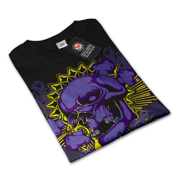 Monster Zombie Star Mens Long Sleeve T-Shirt
