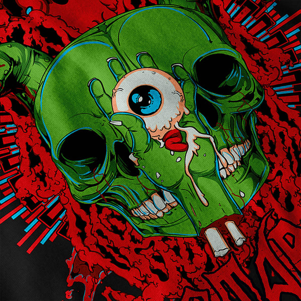 Monster Zombie Evil Mens Long Sleeve T-Shirt