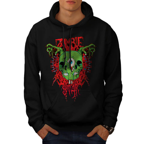 Monster Zombie Evil Mens Hoodie