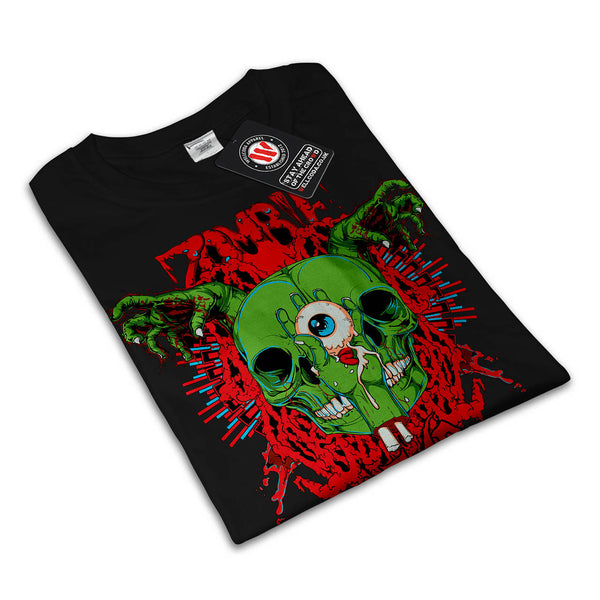 Monster Zombie Evil Womens T-Shirt