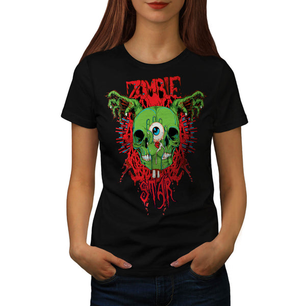 Monster Zombie Evil Womens T-Shirt
