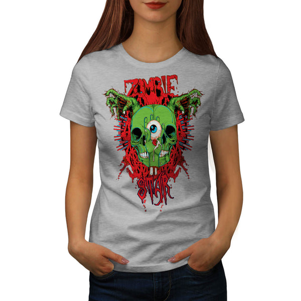 Monster Zombie Evil Womens T-Shirt