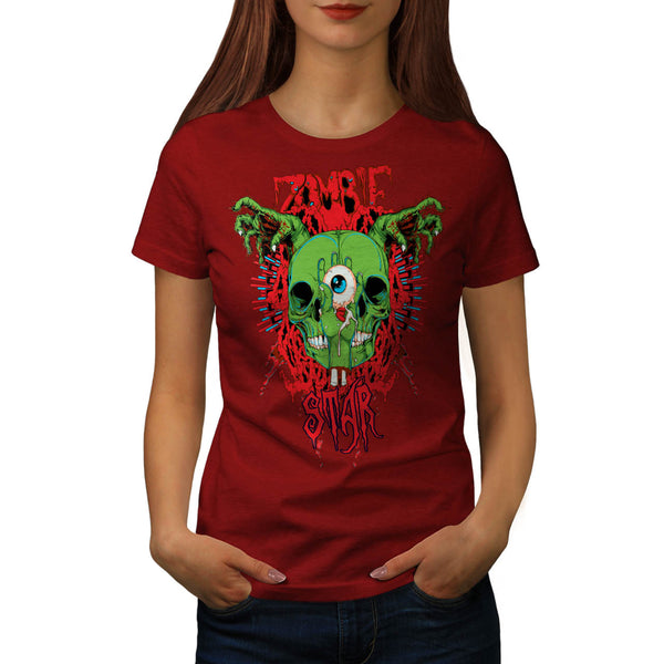 Monster Zombie Evil Womens T-Shirt