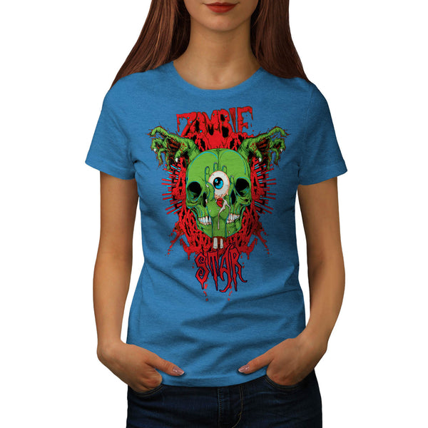 Monster Zombie Evil Womens T-Shirt