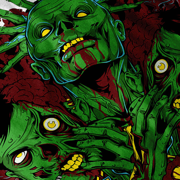 Monster Zombie Star Womens T-Shirt