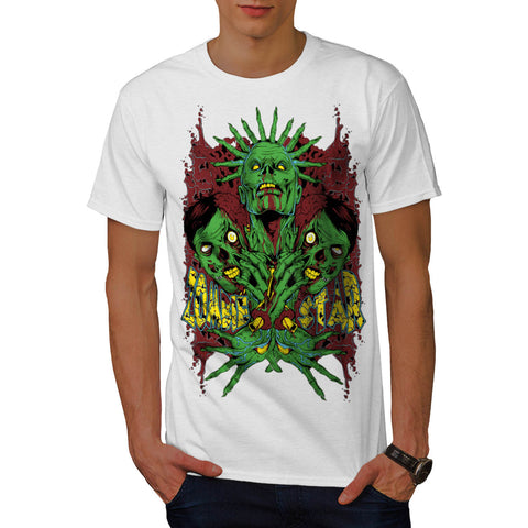 Monster Zombie Star Mens T-Shirt