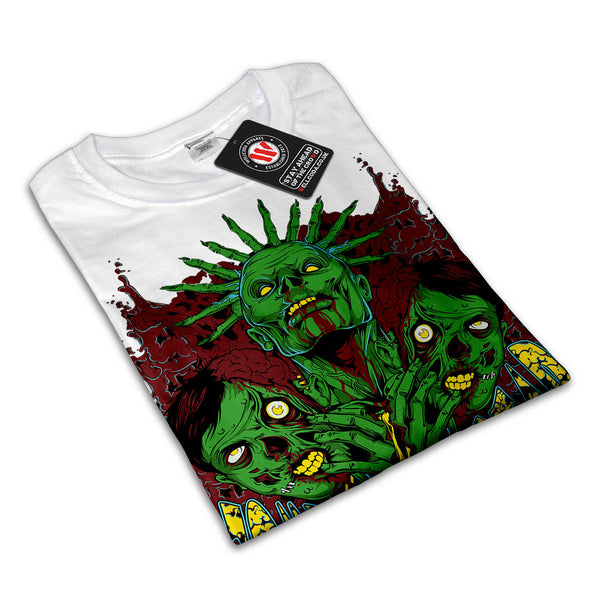 Monster Zombie Star Womens T-Shirt