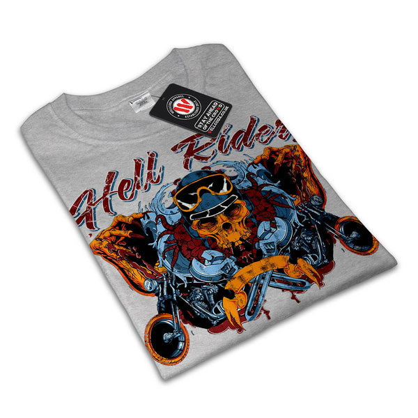 Hell Rider Chopper Mens T-Shirt