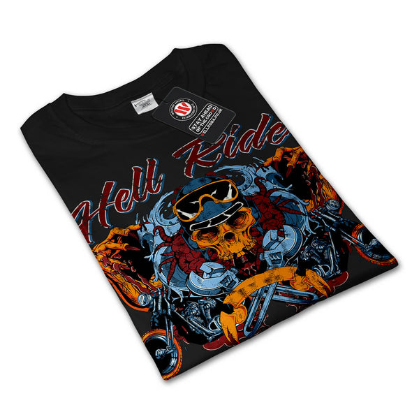 Hell Rider Chopper Mens Long Sleeve T-Shirt