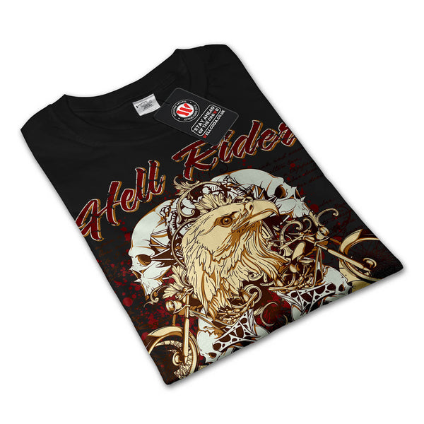 Hell Rider Biker Life Mens Long Sleeve T-Shirt
