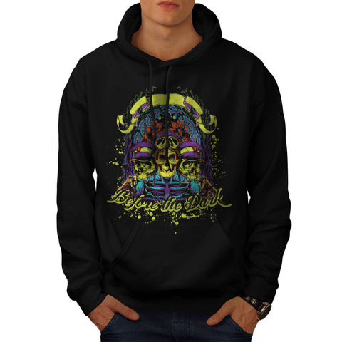 Before Dark Zombie Mens Hoodie