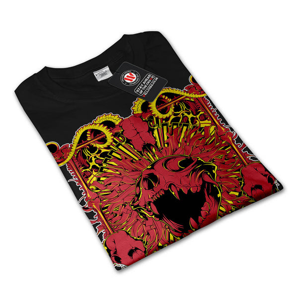 Savage Monster Death Mens Long Sleeve T-Shirt